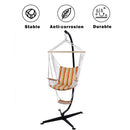 C Hammock Frame Stand Solid Steel Construction OP70786