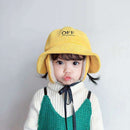 Winter Toddler Baby Infant Boy Girl Earmuffs Cap Warm Plush Soft Embroidery Pattern Hat
