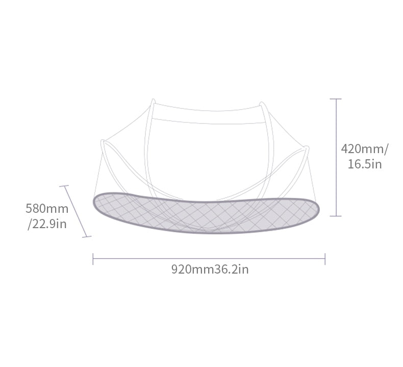 Mosquito Net Tent Portable Foldable Travel Bed Anti Mosquito Bites