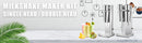 Electric Milkshake Maker Drink Mixer Shake Machine Smoothie Milk Single Head Classic 800ml cup