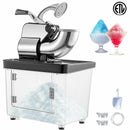 Electric Snow Cone Machine Ice Shaver Crusher Granizing Glass Blender Mixer Chopper Stainless