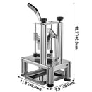 Commercial Chopper Vegetable and Fruit Dicer w/4 Blades Food Slicer Quick Assembly Stainless