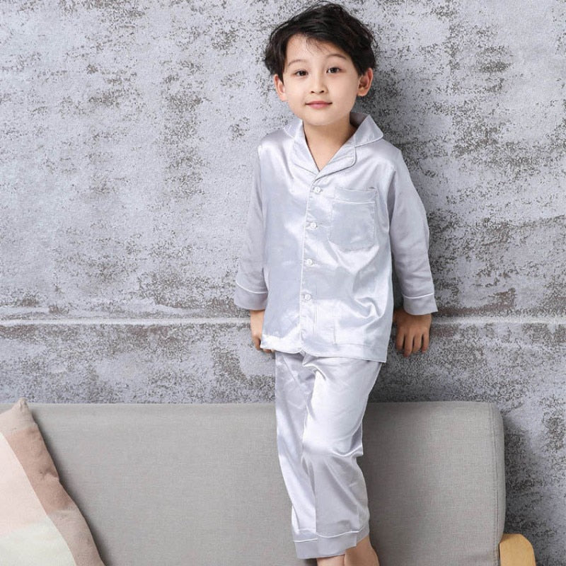 Girls Pajamas Suit Spring Sleepwear Baby Cotton Kids Pyjamas Set Cute Children Gift Full Nightwear Children Clothes