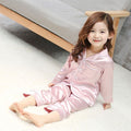 Girls Pajamas Suit Spring Sleepwear Baby Cotton Kids Pyjamas Set Cute Children Gift Full Nightwear Children Clothes