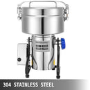 Electric Grain Grinder 1/1.5/2/2.5 Kg Powder Grinding Machine 304 Stainless Steel  LCD Display