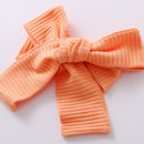 Autumn Baby Clothes Girls Solid Color Knitted Pit Strip Suit Baby Solid Color Suit New Arrival