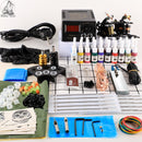 Tattoo Machines Gun With Ink Power Supply Tattoo Grips  Body Art Tools Complete Tattoo Set
