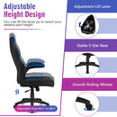 Gymax High Back Gaming Chair Height Adjustable Swivel Computer Office Chair HW67283
