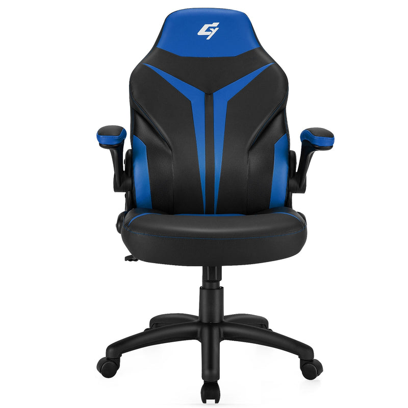 Gymax High Back Gaming Chair Height Adjustable Swivel Computer Office Chair HW67283