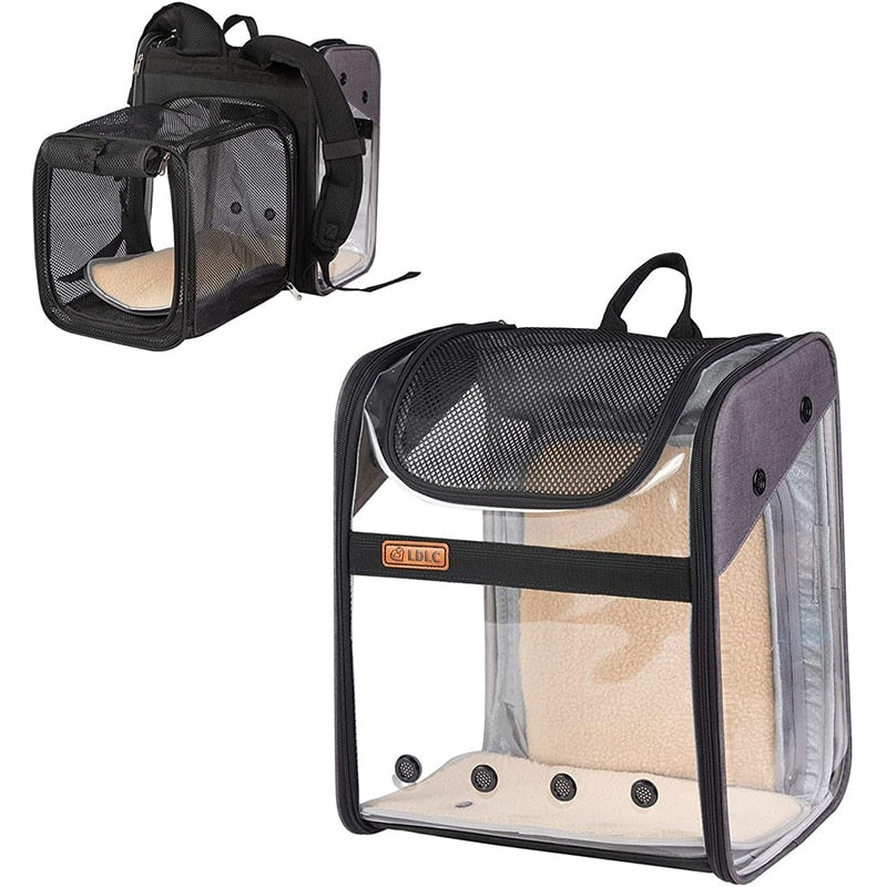 Pet Carrier Backpack Airline Approved Backpack Carrier Expandable Pet Travel Carrier