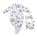 Girls Boys Jumpsuit Hat Headband  Baby Long Sleeve  Rompers Instagramable Outfits Set