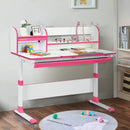Honeyjoy Adjustable Height Kids Study Desk Drafting Table Computer Station JV10035