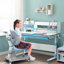 Honeyjoy Adjustable Height Kids Study Desk Drafting Table Computer Station JV10035