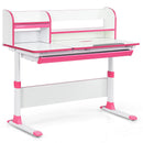 Honeyjoy Adjustable Height Kids Study Desk Drafting Table Computer Station JV10035