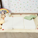 Tri-Fold Pack n Play Mattress Pad Foldable Crib Mattress Soft Memory Foam HT1146