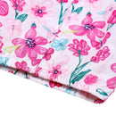 Fashion Girls Clothing Baby Girl Print Flowers Hoodie Jacket  Autumn Flower Pattern Zipper Jacket