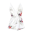 Summer Mother Daughter Sleeveless Sling Floral Rompers Instagramable Family Matching Outfits