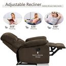 Recliner Chair Single Sofa Lounger Home Theater Seating w/Footrest HV10011