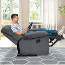 Recliner Chair Single Sofa Lounger Home Theater Seating w/Footrest HV10011