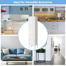 Freestanding Bathroom Storage Cabinet Linen Tower Kitchen Living Room HW66805WH