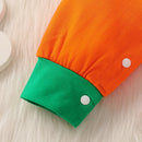 Halloween One-piece Infant Pattern Romper Baby Pumpkin Printed Cartoon Long Sleeve Bodysuit For Kids