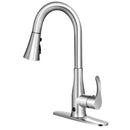 Touchless Kitchen Faucet 360° Swivel Single Handle Sensor 3 Mode Sprayer KC52633US