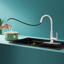 Touchless Kitchen Faucet 360° Swivel Single Handle Sensor 3 Mode Sprayer KC52633US