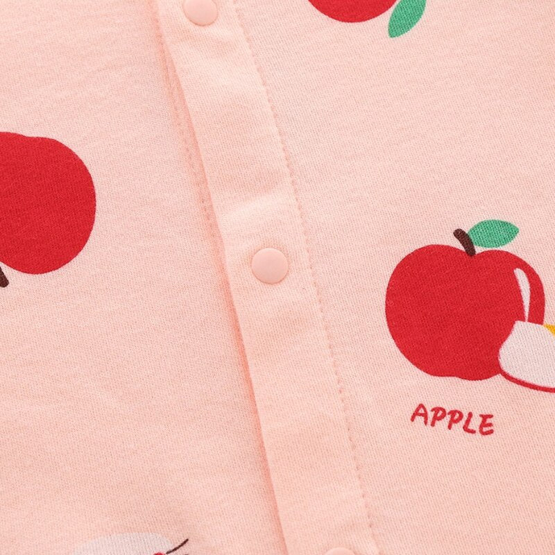 Baby Onesies Fruit Apple Cute Baby Girl Romper Hot