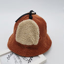 Winter Toddler Baby Infant Boy Girl Earmuffs Cap Warm Plush Soft Embroidery Pattern Hat