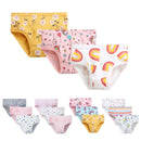 3 Pcs Children Underwear Print Kids Briefs 100% Pure Cotton Fashion Girls Panties