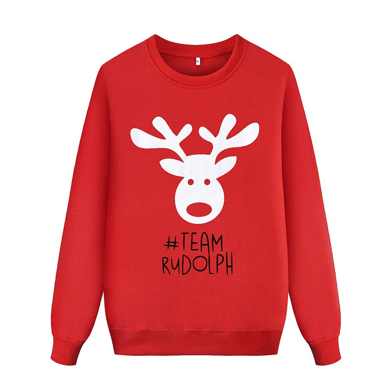Autumn Family Matching Mom Kid Baby Girl Christmas Sweatshirt Pullover Tops Jumper Blouse