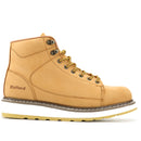 Mens Ankle Boots MenLeather Shoe Work Boots Goodyear Welted Lace Up Motorcycle Boots