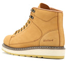 Mens Ankle Boots MenLeather Shoe Work Boots Goodyear Welted Lace Up Motorcycle Boots