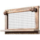 Wall Mounted Jewelry Organizer Vintage Wood Jewelry Holder Hanger Display Rack