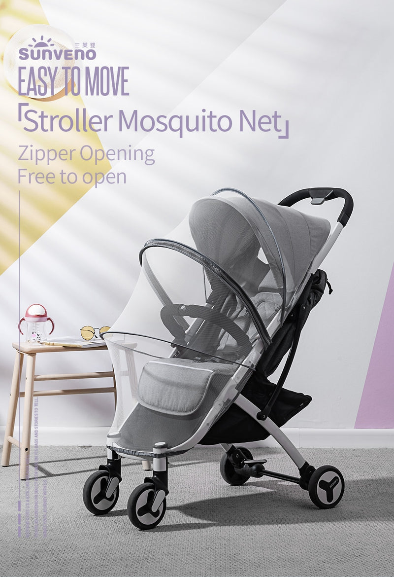 Baby Stroller Mosquito Bug Net Insect Netting Cover Protection Mesh