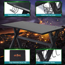 Gaming Desk Computer Desk Table w/Cup Holder & Headphone Hook Gamer Workstation