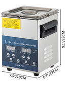 Dual Frequency Ultrasonic Cleaner Mini Portable Washing Machine Ultrasound Dishwasher Jewelry Parts