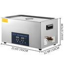 Dual Frequency Ultrasonic Cleaner Mini Portable Washing Machine Ultrasound Dishwasher Jewelry Parts