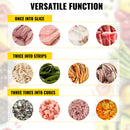 Commercial Electric Meat Cutter Slicer Shredding Machine 551lbs/h 850w Food Chopper Chipper