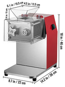 Commercial Electric Meat Cutter Slicer Shredding Machine 551lbs/h 850w Food Chopper Chipper