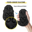 Ice Skull Cube Maker 4/6 Grid Black Silicone Tray DIY Creative Silica Gel Gun Bullet Skull Shape