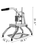 Multipurpose Easy Quick Slicer with Stainless Steel Tray Vegetable Fruits Chopper Cutter Practical