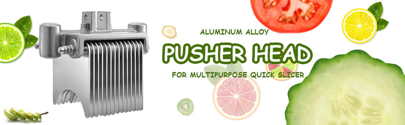 Pusher head Fruits And Vegetables Slicer Assembly Kattex Chopper Onion Dicer Blade Aluminum