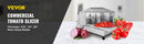 Tomato Slicer Sharp Blades For 3/8 Inches Heavy Duty Vegetables Cutter With Built In Cutting Board