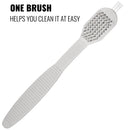 Manual Grain Grinder 1.6Inch Thickness Coffee Machine Mill with Hand Crank Table Clamp Design