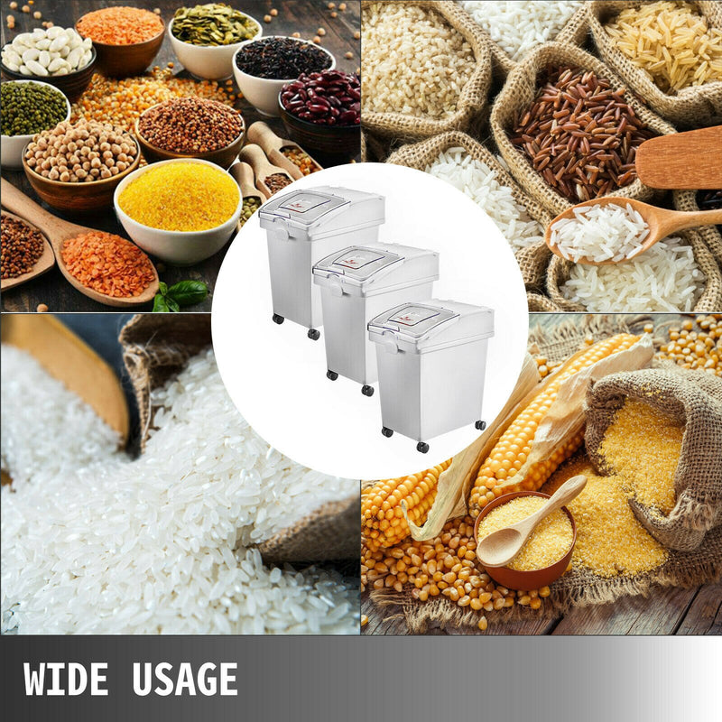 Rice Bucket Flour Ingredient Bin Nano Insect-proof Moisture-proof Kitchen Container Box