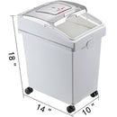 Rice Bucket Flour Ingredient Bin Nano Insect-proof Moisture-proof Kitchen Container Box