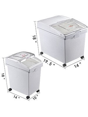 Rice Bucket Flour Ingredient Bin Nano Insect-proof Moisture-proof Kitchen Container Box