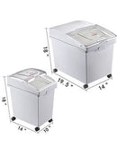 Rice Bucket Flour Ingredient Bin Nano Insect-proof Moisture-proof Kitchen Container Box