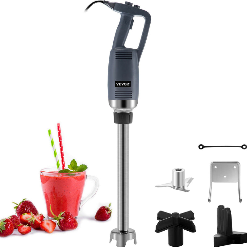 Commercial Immersion Blender Electric Professional Immersion Manual Mixer Variable Speed